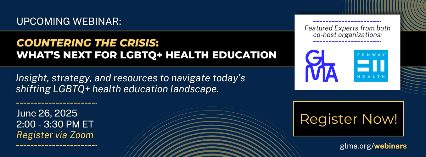Webinar: Countering the Crisis – What's Next for LGBTQ+ Health Education?