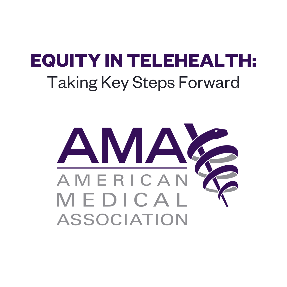 AMA Issue Brief – Equity in Telehealth: Taking Key Steps Forward