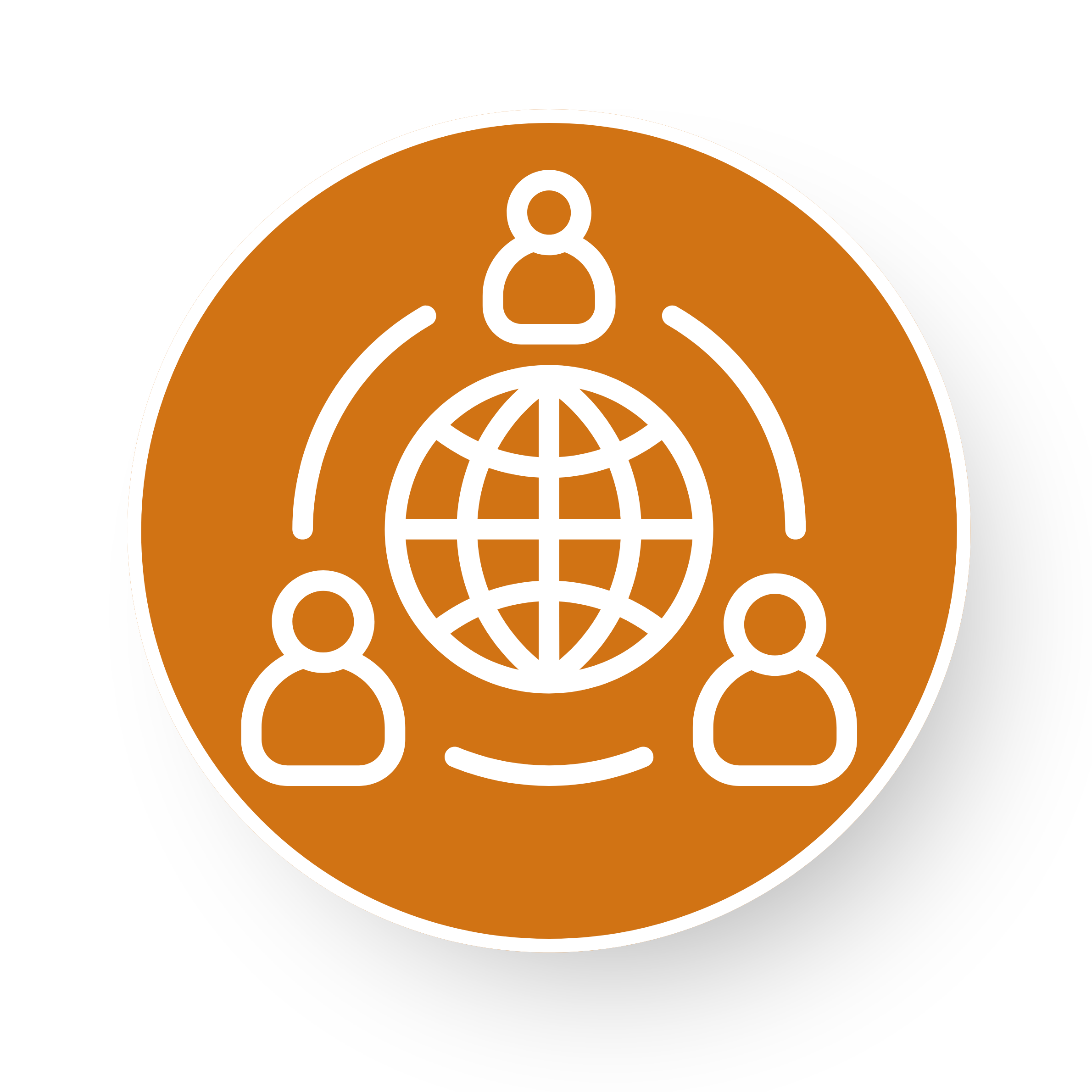 Icon representing health equity and social determinants of health