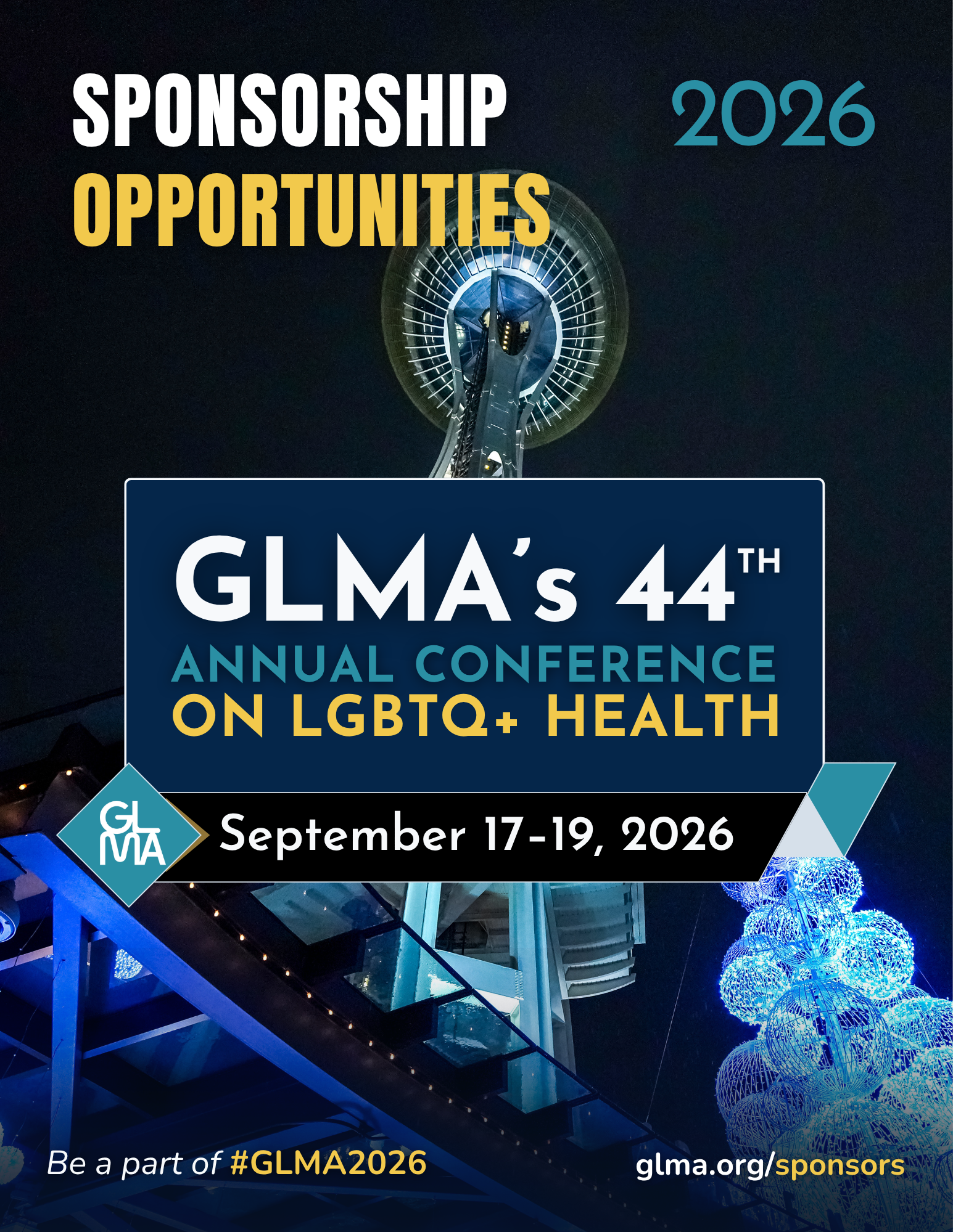 Cover of the 2026 GLMA Sponsorship Opportunities prospectus
