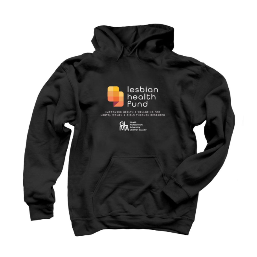 Lesbian Health Fund Black Hoodie