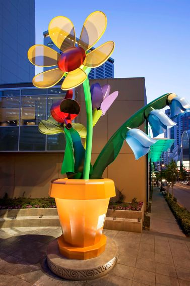 Downtown Seattle streetscape near the GLMA 2026 conference hotel
